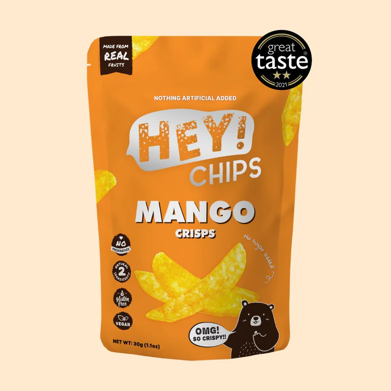 Hey! Chips Mango Crisps Regular 30g