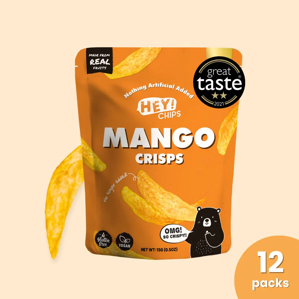 Hey! Chips Mango Crisps Mini 15g